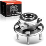 A-Premium Front or Rear Wheel Bearing and Hub Assembly with 5-Lug Compatible with Chevrolet Impala 2018-2019, Camaro 2010-2015, Cadillac CTS 2008-2014 & 2018-2019, XTS 2018-2019, Replace # 513282