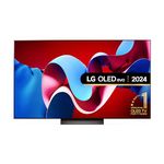 LG evo OLED65C44LA 65-Inch 4K UHD Smart TV, (α9 AI Processor Gen7, Dolby Atmos, Freeview Play and Amazon Alexa, 120Hz), Umber Brown [Model 2024]