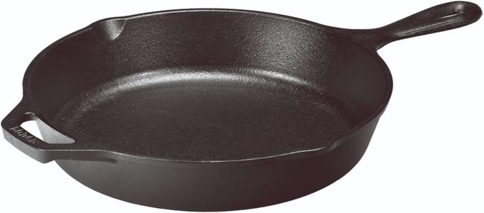 Lodge Cast Iron Skillet 26cm – Pre-Seasoned Frying Pan, Oven & Grill Safe