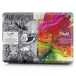 Case Compatible with MacBook Pro 13 inch with Retina Display (Model: A1502 & A1425,Older Version 2015 2014 2013 2012),Plastic Protective Laptop Hard Shell Case Cover - Creative Brain