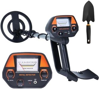 TECLUNG Metal Detector for Kids, Lightweight Kids Metal Detectors with 8" Waterproof Search Coil, Adjustable Stem, All Metal & DISC Mode, Beach Metal Detector for Ages 8-12, Treasure Hunting
