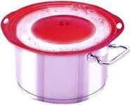 LINFON Boil Over Protector Boil Over Universal Lid Fits Openings 6" to 10" in Diameter