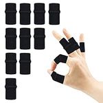 ASTER 10 Finger Splint Trigger Finger Splint Protectors Thumb Braces Support Elastic Finger Splint Compression Protector Braces for Relieving Pain Arthritis Aids