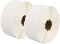 2 Compatible Rolls 38mm x 25mm Whit