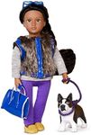 Lori – Mini Doll & Toy Dog – 6-inch Doll & Boston Terrier Pup – Play Set with Outfit, Animal & Accessories – Playset for Kids – 3 Years + – Ilyssa & Indigo