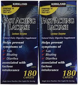 Kirkland Signature Fast Acting Lactase 2 Pack 360 Ct Caplets