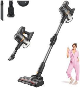 DREAME Mova J20 Cordless Stick Vacuum Cleaner, 17K Pa Powerful Suction, 6x2200 mAh Battery, 50 Minutes Running Time, Folding Tube for Corner Cleaning, 0.5 Litre