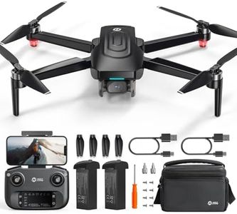 Holy Stone HS175G GPS Drone with 4K EIS Camera for Adults Beginner, 249g Foldable RC Quadcopter with Auto Return, Follow Me, 60 Mins Flight Time, Brushless Motor, 5G Transmission, Upgraded HS175D