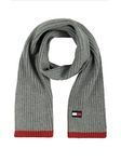 Tommy Hilfiger Men's Knit Scarf, Heather Grey, One Size