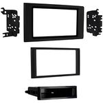 Metra 99-8251B ISO Single/Double DIN Dash Kit for 2016 - Up Toyota Tacoma Vehicles - Matte Black