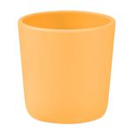 Hopop Silicone Training Cup for Babies & Toddlers | Anti-Slip Baby Drinking Open Cup | Easy to Hold | Multipurpose Cups | BPA Free | Orange