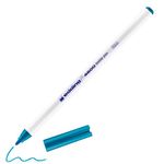 edding 4600 Textile Pens – Oriental Blue – 1 Pen – Bullet Tip 1 mm – Textile Pens Machine Washable (60 °C) for Fabric Painting – Fabric Painting Pen