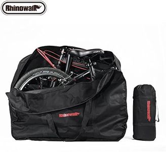 Rhinowalk Bike Travel Bag Case Box Thick Bicycle Folding Carry Bag Pouch,Bike Transport Case for Air Travel
