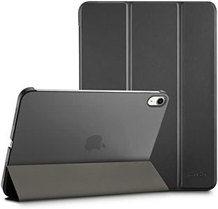 ProCase for iPad 10th Generation Case 2022 iPad 10.9 Inch Case, iPad 10 Case Slim Stand Hard Shell Back Protective Smart Cover for 10.9” iPad 10th Gen 2022 Release -Black