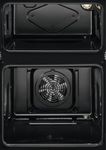 AEG 6000 Series Integrated Built-In Oven, 66 L Capacity, OU5NP20B, SurroundCook, Double Oven Function, 50–275°C, Energy Class A, 888x594x568 mm, Black