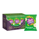 Snack a Jacks Sour Cream and Chive Rice Cakes Case, 24 Units x 23 g