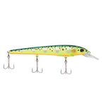 Berkley Hit Stick Fishing Lure, Crazy Steel, 1/3 oz, 4 1/2in | 11cm Crankbaits, Largest Rolling Action of Any Berkley Hard Bait, Equipped with Sharp Fusion19 Hook