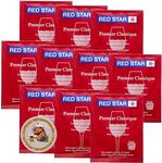 Red Star Premier Classique Wine Yeast (10 Pack) - Great for Making Wine Cider Mead Kombucha at Home - 5 g Sachets - Saccharomyces cerevisiae - Sold by CAPYBARA Distributors Inc.