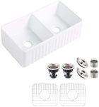 MEJE 84.5x45.5cm White Farmhouse Si