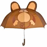 Rhode Island Novelty Monkey Rain Animal Series Kids Shield Umbrella