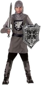 California Boy's Valiant Knight Costume, Large