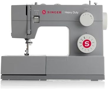 SINGER Heavy Duty 4411 High Speed Sewing Machine with Accessory Kit | Strong Motor With Enhanced Piercing Power, 69 Stitch Applications, Full Metal frame, 4-step Buttonhole & LED Light