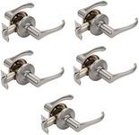 Dynasty Hardware VAI-82-US15 Vail Lever Passage Set Satin Nickel Contractor Pack (5 Pack)