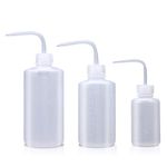 Yizerel Wash bottle, 3 Pack LDPE Squeeze Bottles, Safe Plastic Low Density Polyethylene Watering Bottle Tattoo Wash Bottle with Narrow Mouth for Chemistry, Industry, 500ml, 250ml,150ml