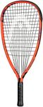 HEAD MX Cyclone 190 Club Racquetball Racket - Pre-Strung Light Balance Racquet,Blue/Orange