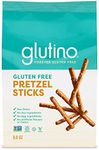 Gluten Free by Glutino Pretzel Sticks, Delicious Everyday Snack, Lightly Salted, 8 Ounce