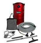 VacuMaid GV50RPRO Professional Wall Mounted Utility and Garage Vacuum with 50 ft Hose and Tools