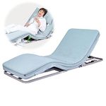 LMEIL Electric Bed Backrest,medical Pillow Lifter,get Up Auxiliary Device,Paralysis Patient Care Mattress,Third Gear Height Adjustable,for The Elderly and Postoperative Rehabilitation