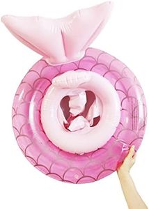 Baby Swim Float, Toddler Floaties for Infants and Kids Ages 1-3, Swimming Pool Ring Tubes for Summer Outdoor Water Bath Toys (Ages1-3)
