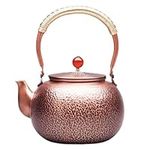 Hammered Copper Tea Kettle for Stov