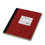 National Laboratory Notebook, 4 x 4 Quad Ruled, Brown, Cover, 11" x 9.25", 100 Numbered Sets (43649) (RED43649)