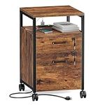 SUPERJARE File Cabinet with Lock & 