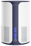 Miko Air Purifier For Home, 400 Sqft, Air Filtration Medical Grade Efficiency, Multiple Speeds, Quiet, Ozone Free, True H13 HEPA - Removes 99.97% of Hair, Fur, Dust, Bacteria, Viruses