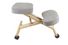 PRO 11 WELLBEING Adjustable Ergonomic Kneeling Chair 3 Colours (Grey)