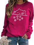 Elemevol Cat Mom Sweatshirt Women C