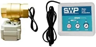 Crystal Quest Leak Detector Smart Valve for Whole House Water Filters | 1" Connector, Auto Shutoff, Reliable Leak Detection, Made in USA, Easy Installation