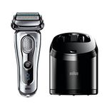 Braun Series 9 9095CC Men's Electric Foil Shaver Wet and Dry with Clean and Renew Charger Rechargeable and Cordless Razor