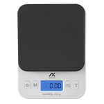 ActiveX (Australia) Quanty Smart Digital Kitchen Scale for Home, 0.1g/0.004oz Precision & 6kg/13lbs Limit, Weighs in Grams, oz, lb & More, Perfect For Cooking, Baking, & Quantified Weight Loss Diet