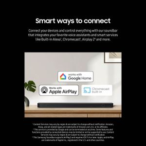 Samsung Q800D 5.1.2ch Soundbar – Dolby Atmos, Wireless Subwoofer