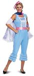 Disguise 23727E Disney Pixar Bo Peep Toy Story 4 Deluxe Women's Costume Adult Sized, Blue, L