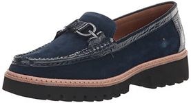 Donald J Pliner Men's Loafer, Navy, 6.5