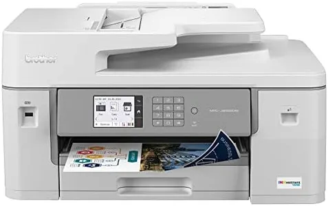 Brother MFC-J6555DW INKvestment Tank Color Inkjet All-in-One Printer with up to 1 Year of Ink in-box1 and 11” x 17” Print, Copy, scan, and fax Capabilities