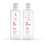 Schwarzkopf Professional Bonacure pH4.5 Color Freeze Shampoo, 1L and Bonacure pH4.5 Color Freeze Conditioner, 1L