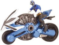 Power Rangers Samurai Blue Cycle with 4" Action Figure