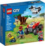 LEGO City Wildlife Rescue ATV 60300 Building Kit; Fun Wildlife Playset; Top Toy for Kids; New 2021 (74 Pieces)