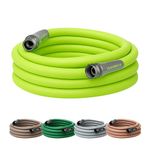 Flexzilla Garden Hose, 5/8 in. x 25'., Heavy Duty, Lightweight, Drinking Water Safe - HFZG525YW